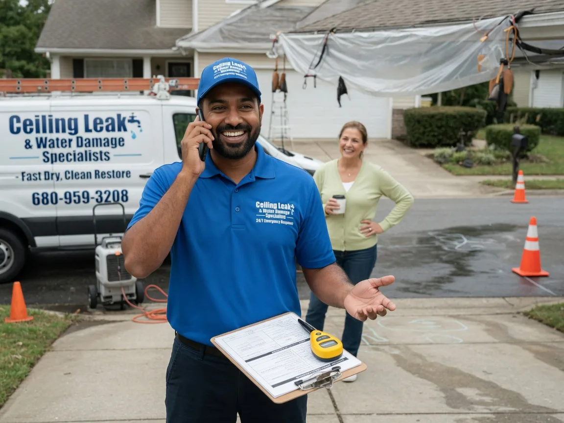 Ceiling Leak Cleanup Endicott, NE FAQs